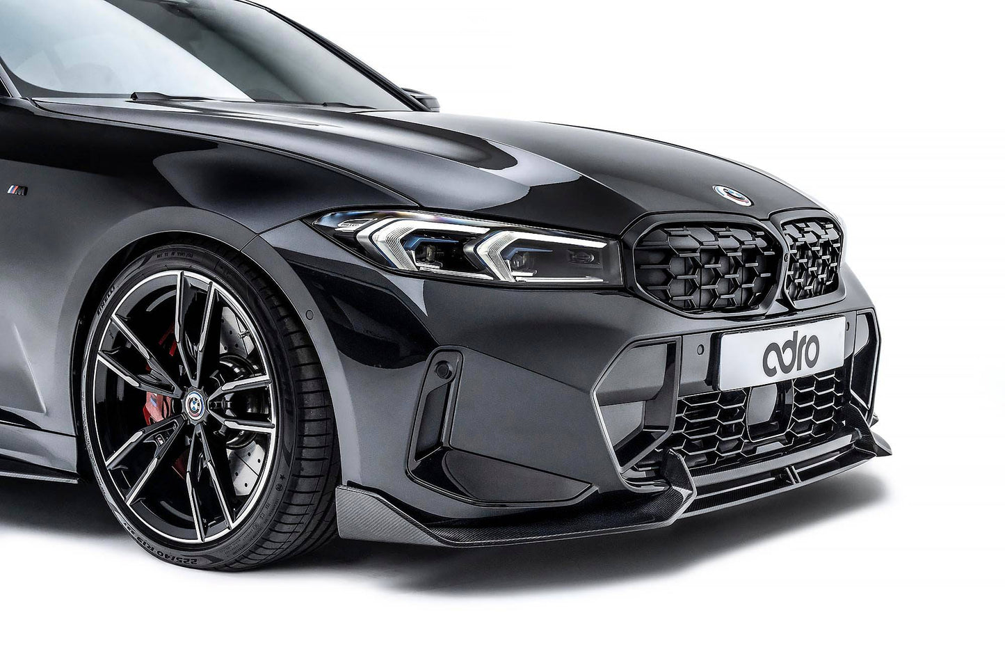 Adro Carbon Fibre Front Splitter for BMW M340i G20/G21 LCI (2022+)