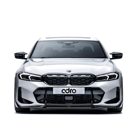 BMW 3 Series M340i G20 G21 LCI Carbon Fibre Front Splitter by Adro (2022+) - | Front Lips & Splitters | FD Racing