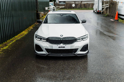 BMW 3 Series M340i G20 G21 (Pre - LCI) Carbon Fibre Front Splitter by Adro (2018 - 2022) - | Front Lips & Splitters | FD Racing