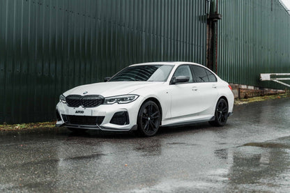BMW 3 Series M340i G20 G21 (Pre - LCI) Carbon Fibre Front Splitter by Adro (2018 - 2022) - | Front Lips & Splitters | FD Racing