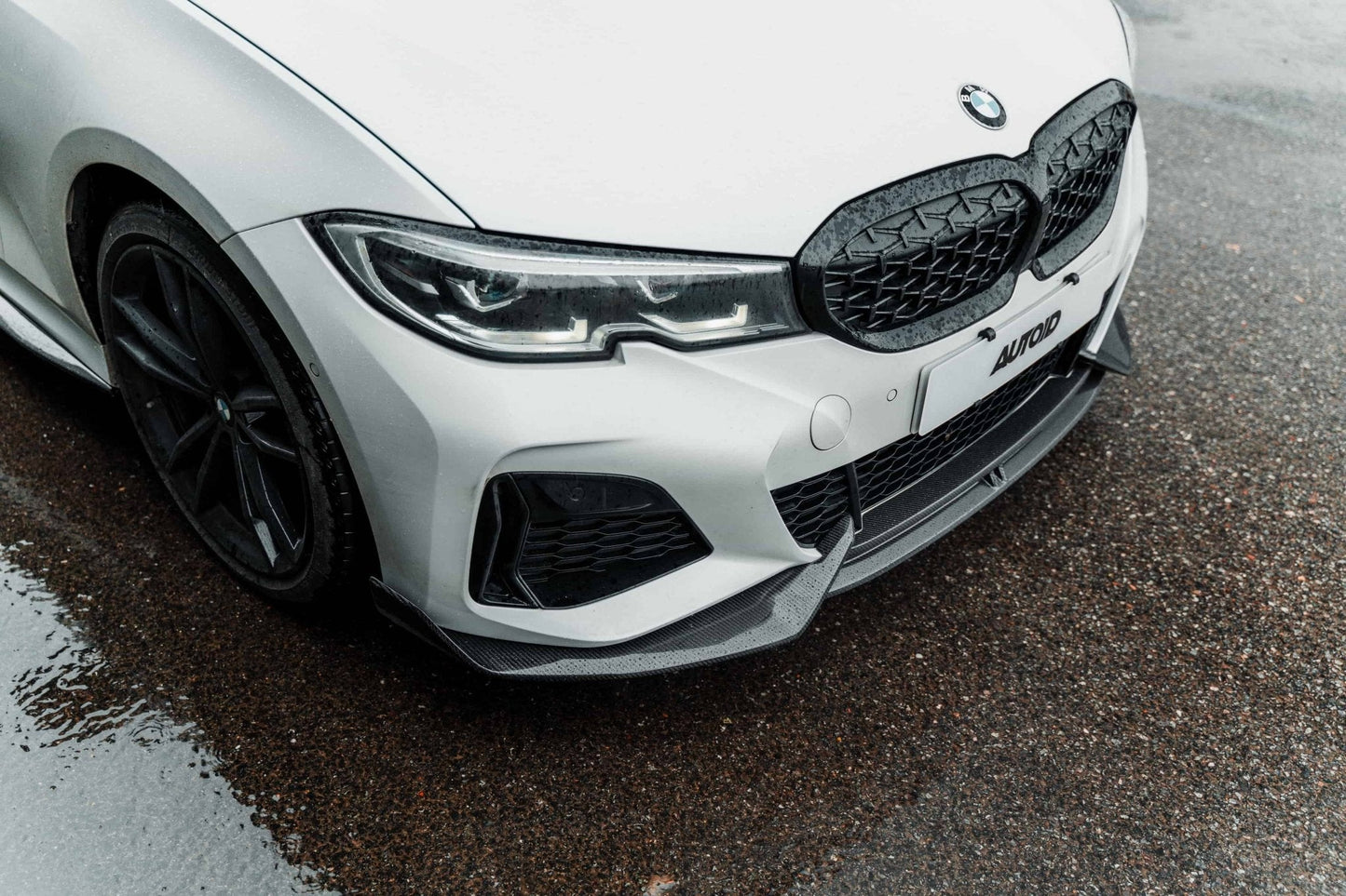 BMW 3 Series M340i G20 G21 (Pre - LCI) Carbon Fibre Front Splitter by Adro (2018 - 2022) - | Front Lips & Splitters | FD Racing