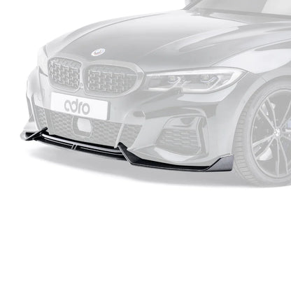 BMW 3 Series M340i G20 G21 (Pre - LCI) Carbon Fibre Front Splitter by Adro (2018 - 2022) - | Front Lips & Splitters | FD Racing