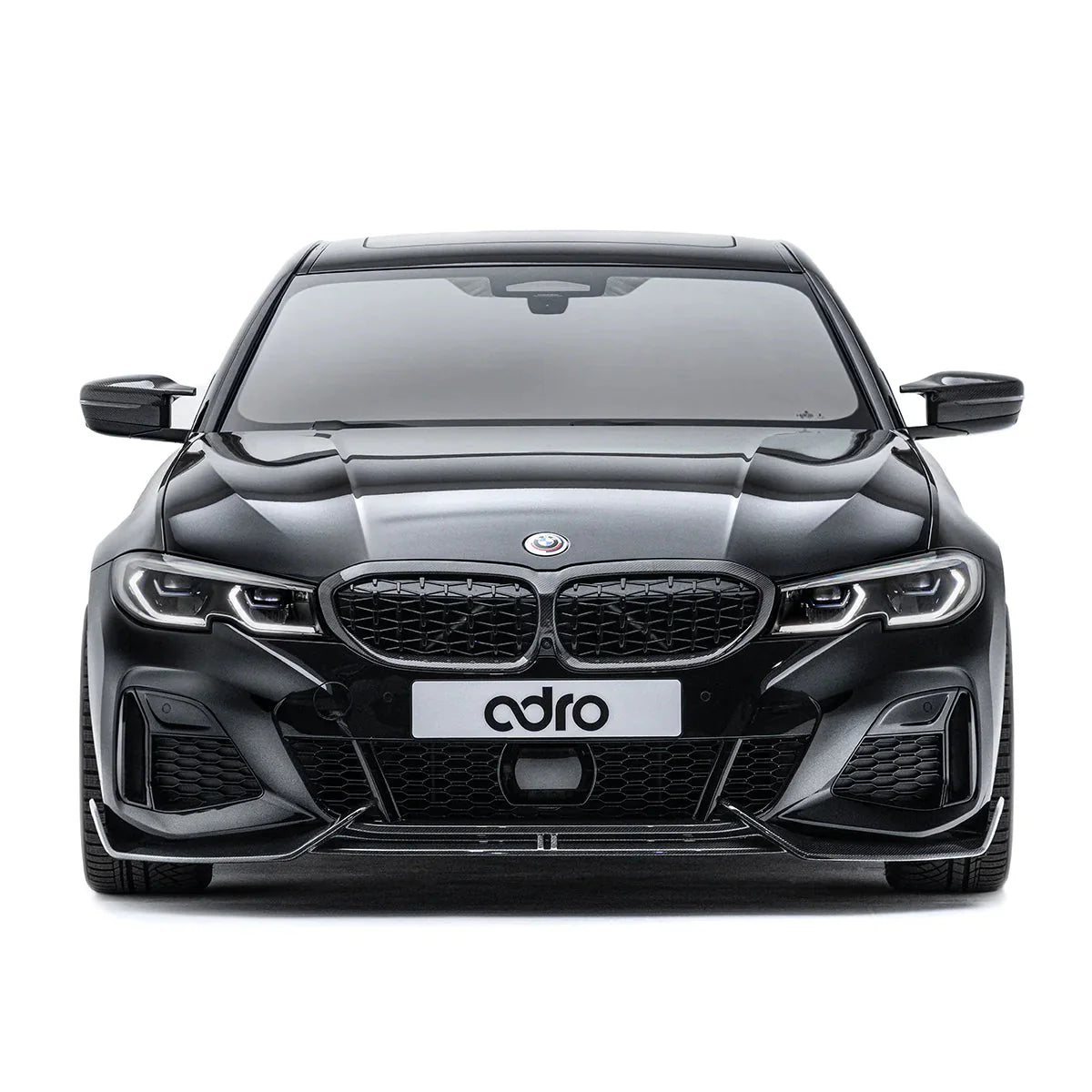BMW 3 Series M340i G20 G21 (Pre - LCI) Carbon Fibre Front Splitter by Adro (2018 - 2022) - | Front Lips & Splitters | FD Racing
