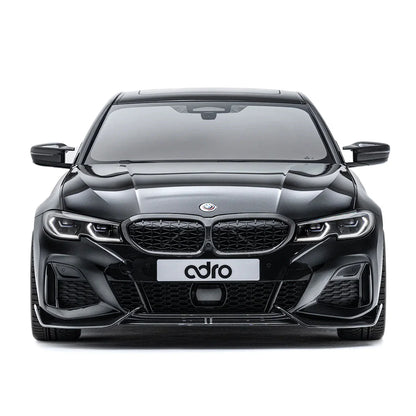 BMW 3 Series M340i G20 G21 (Pre - LCI) Carbon Fibre Front Splitter by Adro (2018 - 2022) - | Front Lips & Splitters | FD Racing