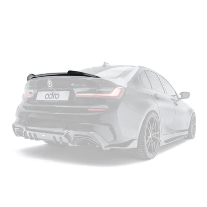 BMW 3 Series, M340i G20 & M3 G80 Pre - Preg Carbon Fibre Rear Spoiler by Adro (2018+) - | Rear Spoilers | FD Racing