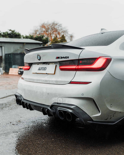 BMW 3 Series, M340i G20 & M3 G80 Pre - Preg Carbon Fibre Rear Spoiler by Adro (2018+) - | Rear Spoilers | FD Racing