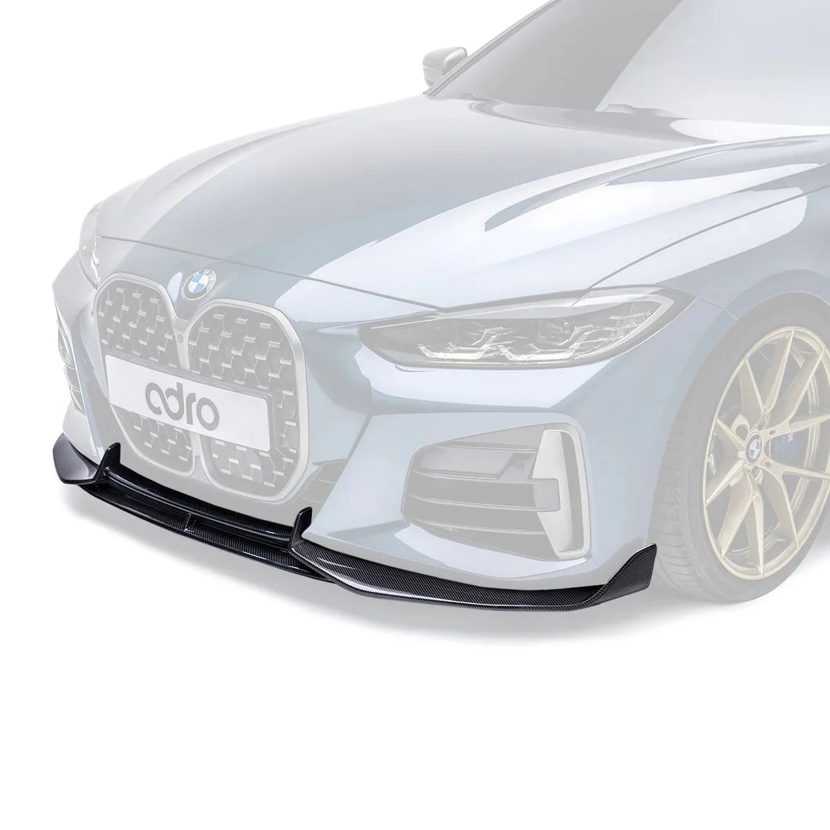 Adro Carbon Fibre Front Splitter for BMW 4 Series G22 M Sport & M440i