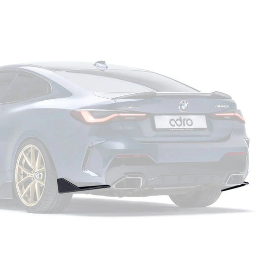 BMW 4 Series & M440i G22 Carbon Fibre Rear Winglets by Adro (2020+) - | Side Skirts & Winglets | FD Racing