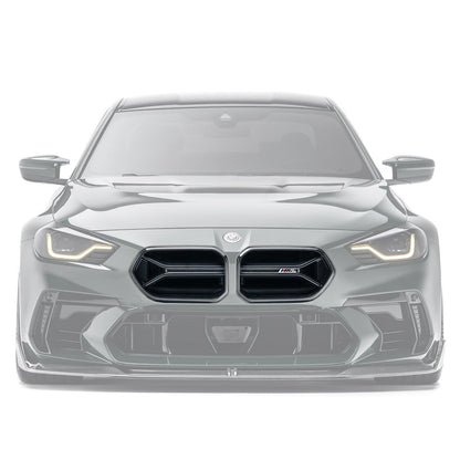 Adro Carbon Fiber Front Grilles for BMW G87 M2 (ADRO Bumper)