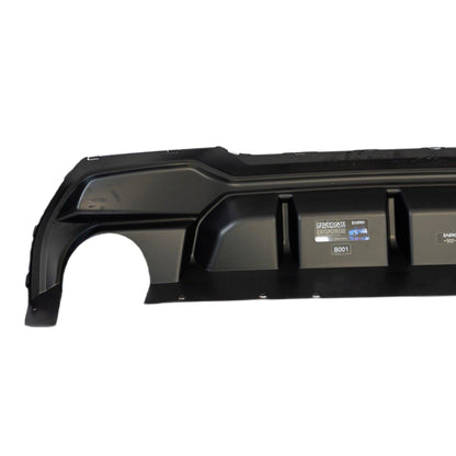 ZAERO EVO-1 Gloss Black Rear Diffuser for BMW M135i & 1 Series F40