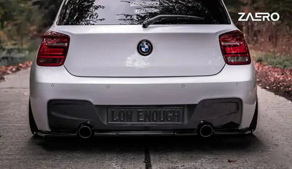 ZAERO Design EVO-1 Rear Diffuser Splitters Gloss Black BMW M135i F20