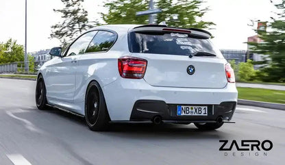 ZAERO Design EVO-1 Rear Diffuser Splitters Gloss Black BMW M135i F20