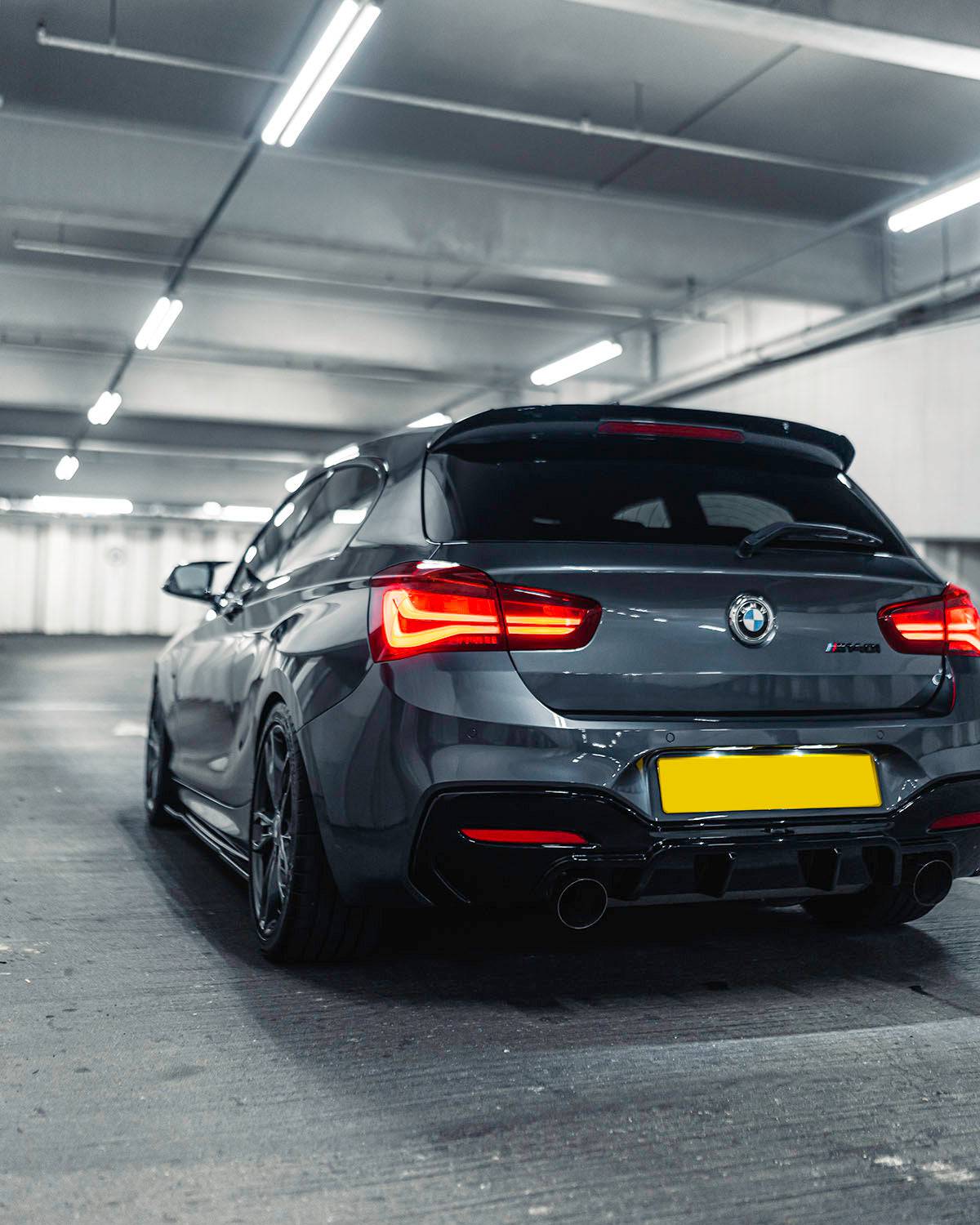 ZAERO EVO-1 Rear Diffuser Gloss Black BMW M135i M140i F21 LCI