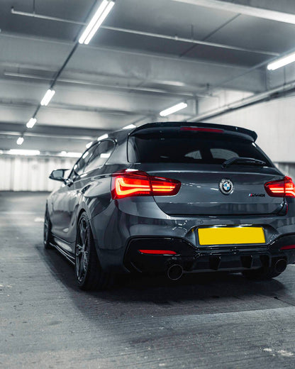 ZAERO EVO-1 Rear Diffuser Gloss Black BMW M135i M140i F21 LCI