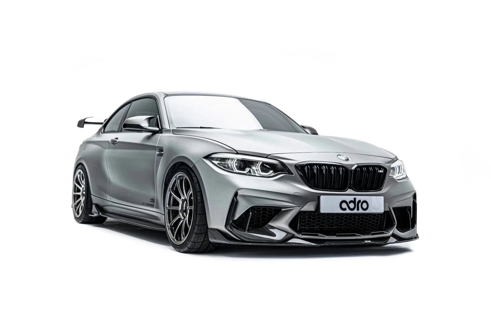 Adro Carbon Fibre Front Splitter for BMW M2 Competition F87 (2018-2021