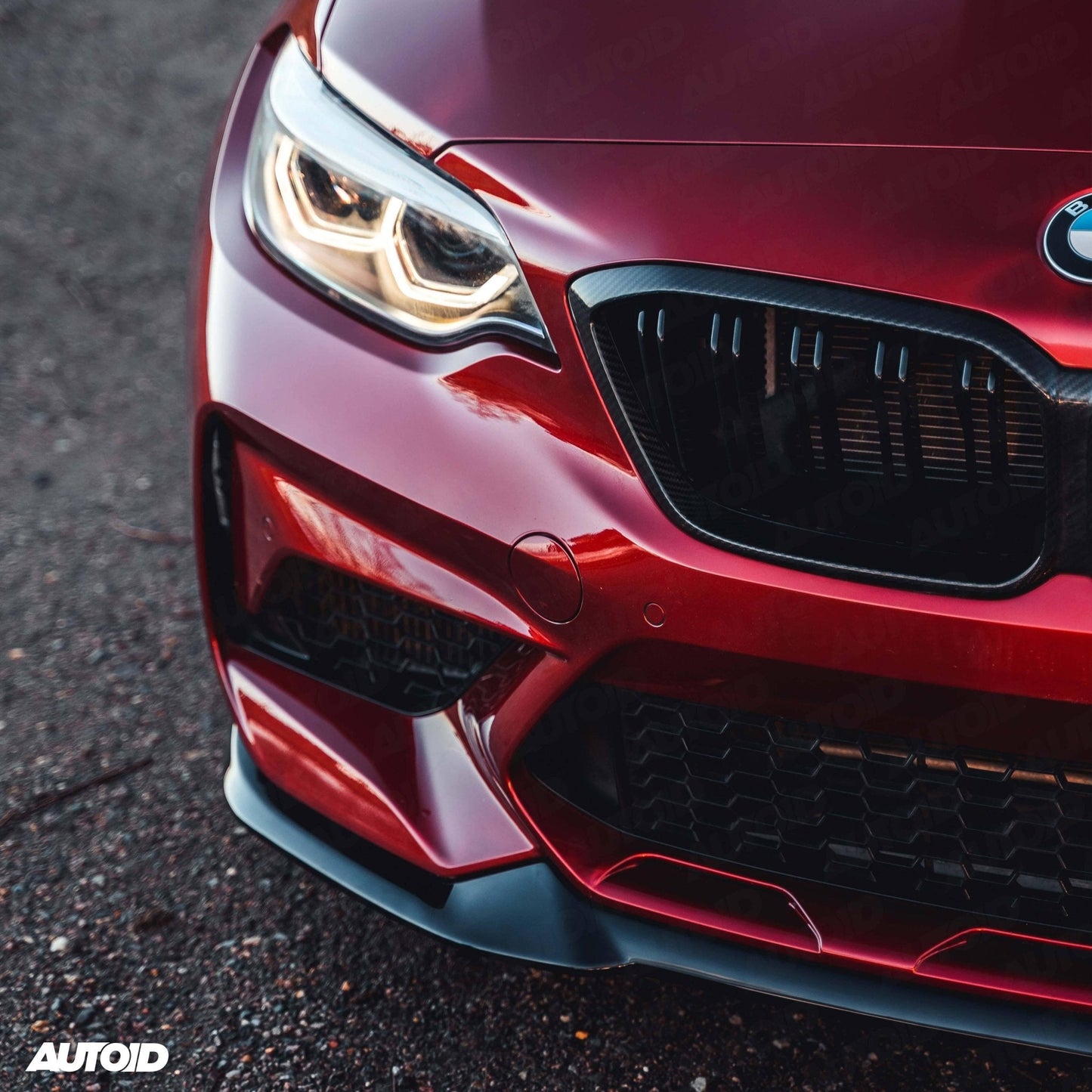 ZAERO EVO-S Gloss Black Front Splitter for BMW M2 Competition F87