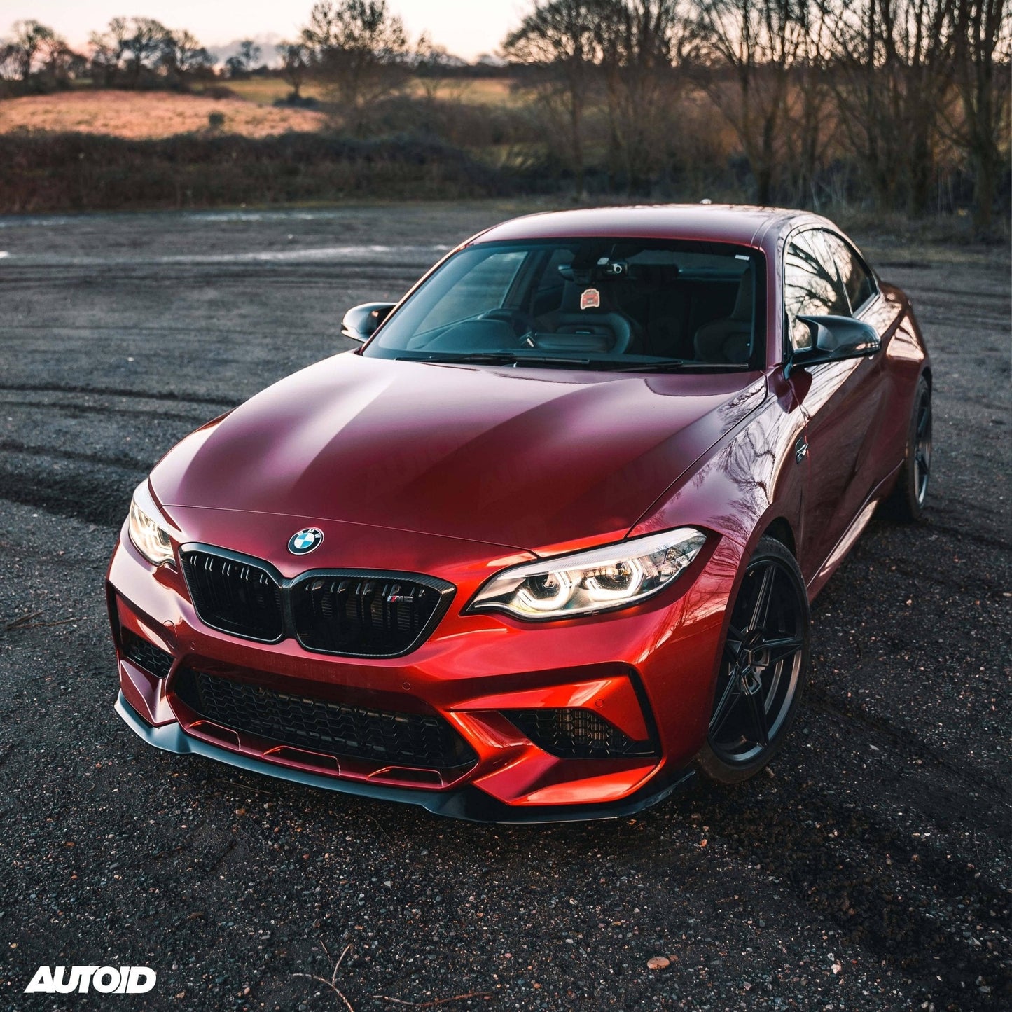 ZAERO EVO-S Gloss Black Front Splitter for BMW M2 Competition F87