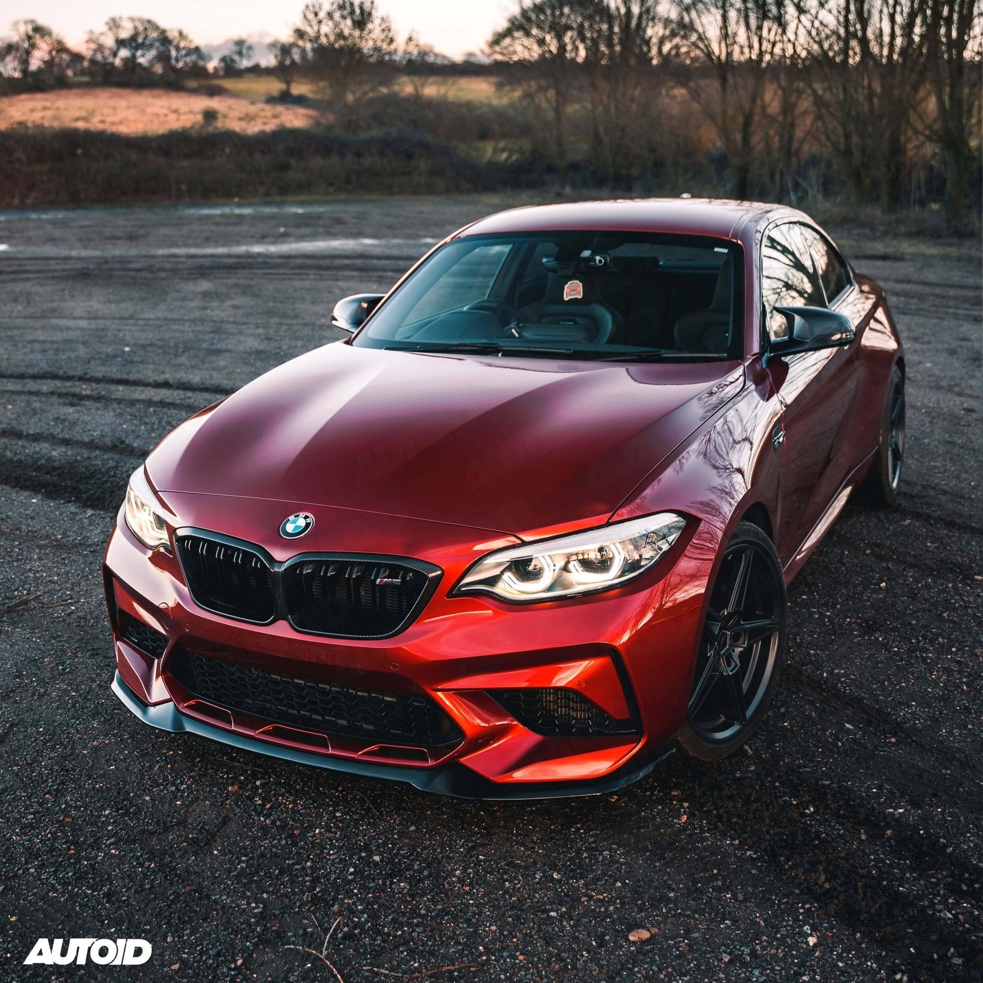 ZAERO EVO-S Gloss Black Front Splitter for BMW M2 Competition F87