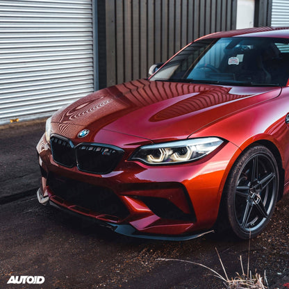 ZAERO EVO-S Gloss Black Front Splitter for BMW M2 Competition F87