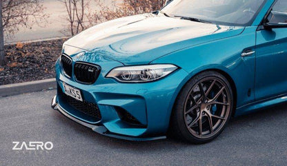 ZAERO EVO-S Gloss Black Front Splitter BMW M2 F87