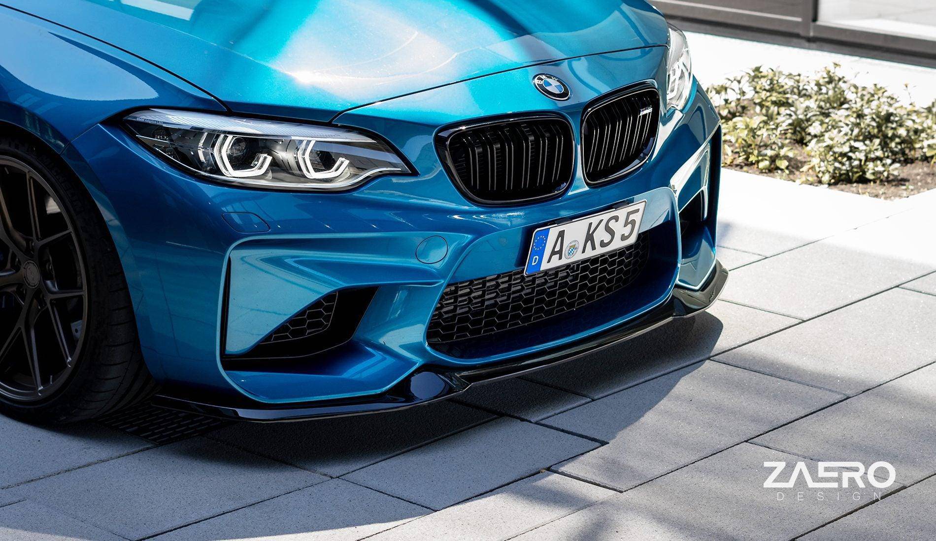 ZAERO EVO-S Gloss Black Front Splitter BMW M2 F87