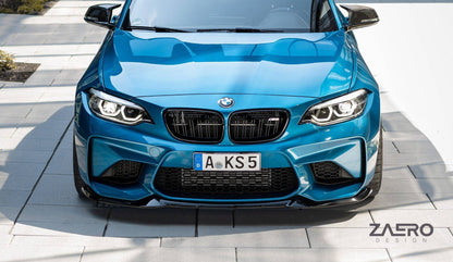 ZAERO EVO-S Gloss Black Front Splitter BMW M2 F87
