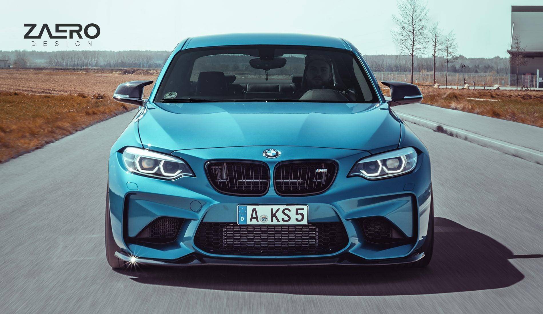 ZAERO EVO-S Gloss Black Front Splitter BMW M2 F87