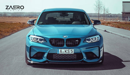 ZAERO EVO-S Gloss Black Front Splitter BMW M2 F87