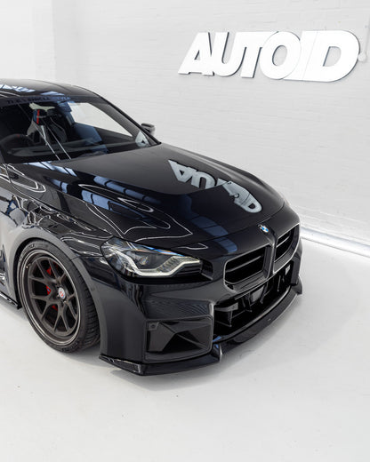 BMW M2 G87 EVO-S Gloss Black Front Lip by ZAERO (2023+) | Front Splitter | FD Racing