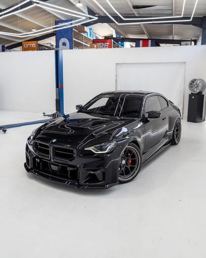 BMW M2 G87 EVO-S Gloss Black Front Lip by ZAERO (2023+) | Front Splitter | FD Racing