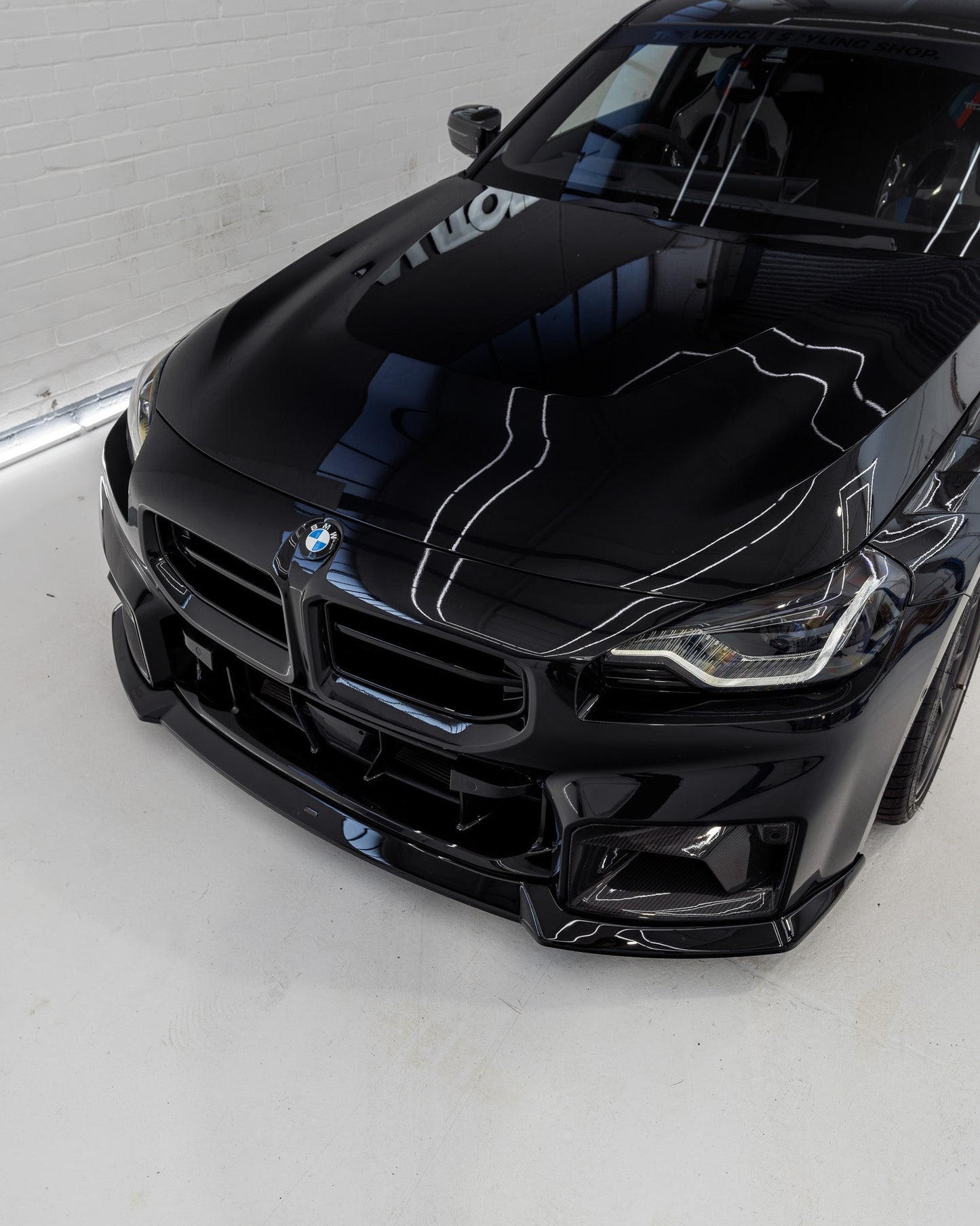 BMW M2 G87 EVO-S Gloss Black Front Lip by ZAERO (2023+) | Front Splitter | FD Racing
