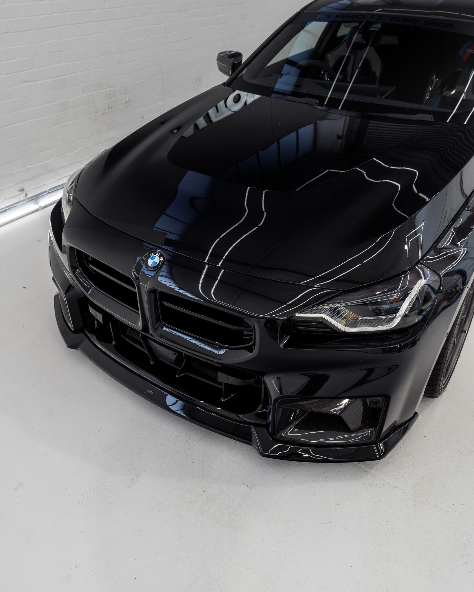 BMW M2 G87 EVO-S Gloss Black Front Lip by ZAERO (2023+) | Front Splitter | FD Racing