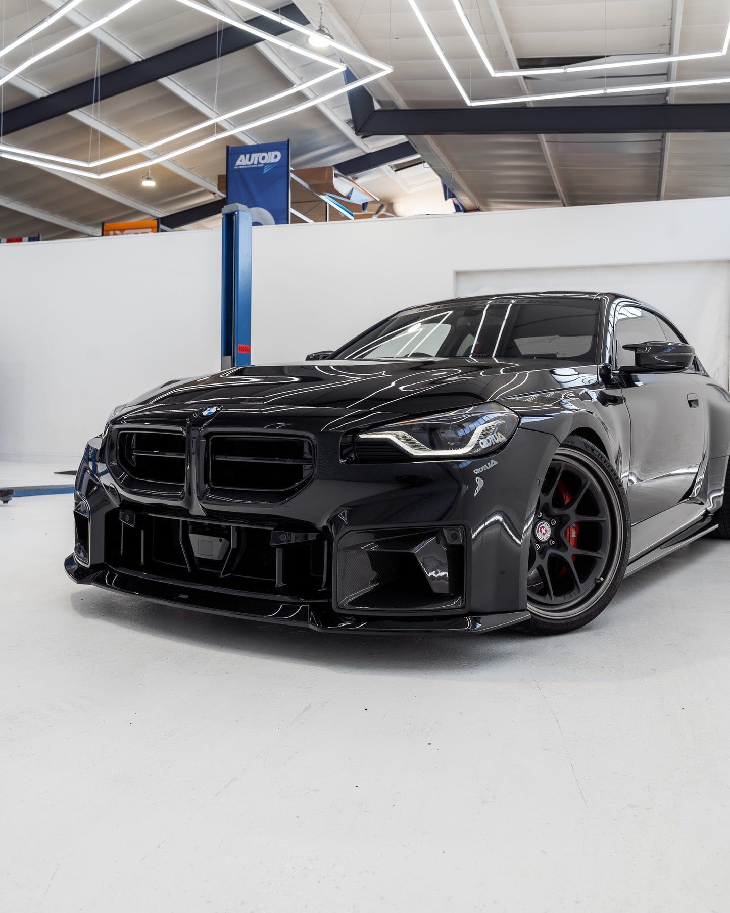 BMW M2 G87 EVO-S Gloss Black Front Lip by ZAERO (2023+) | Front Splitter | FD Racing
