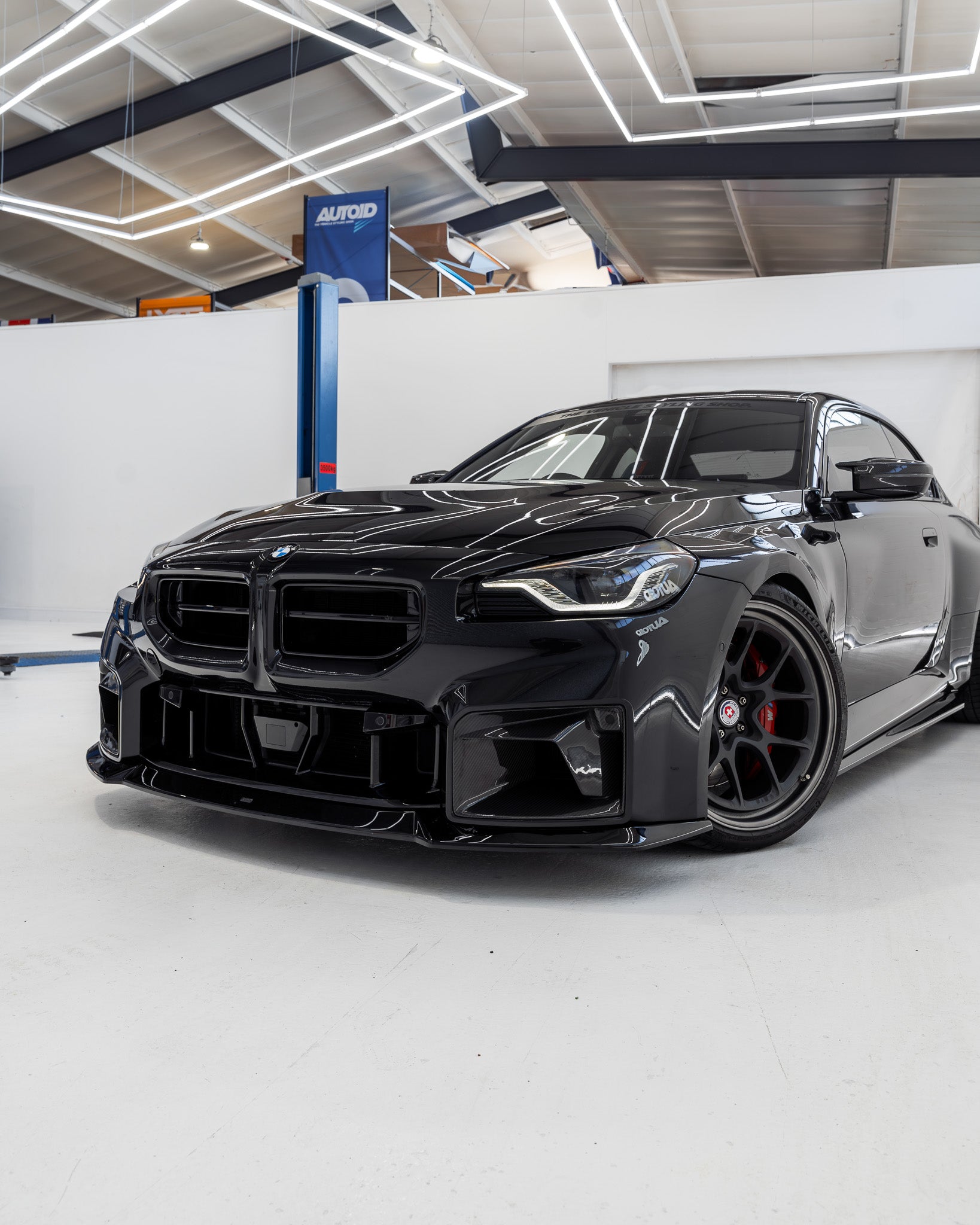 BMW M2 G87 EVO-S Gloss Black Front Lip by ZAERO (2023+) | Front Splitter | FD Racing