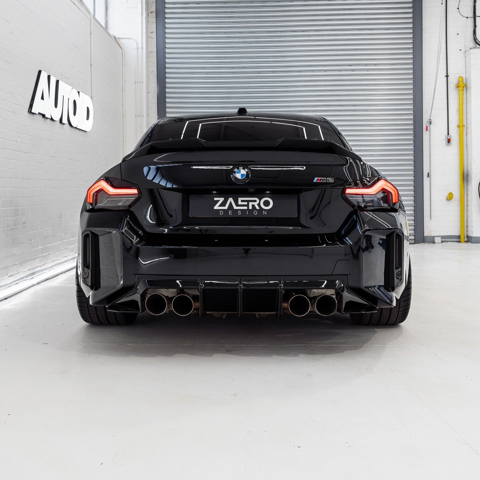 ZAERO EVO-S Rear Spoiler Lip Gloss Black for BMW M2 G87
