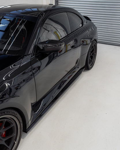 ZAERO EVO-S Side Skirts Gloss Black for BMW M2 G87