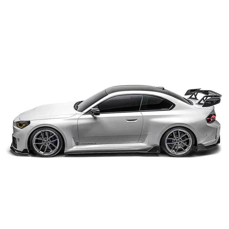 BMW M2 G87 Pre - Preg Carbon Fibre AT - R3 Swan Neck Rear Wing by Adro (2023+) - | Rear Wings | FD Racing