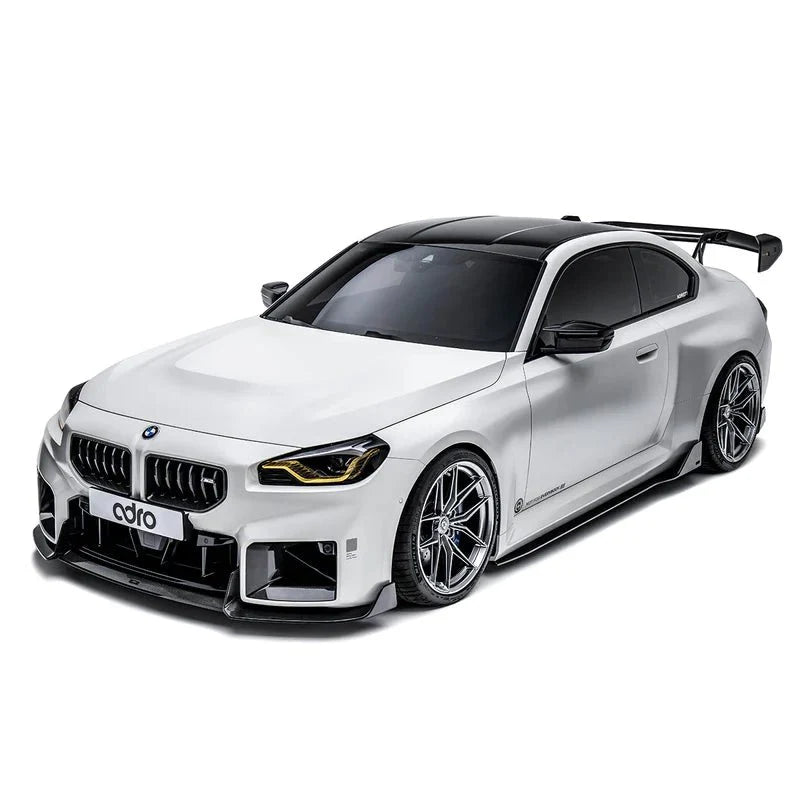 BMW M2 G87 Pre - Preg Carbon Fibre AT - R3 Swan Neck Rear Wing by Adro (2023+) - | Rear Wings | FD Racing