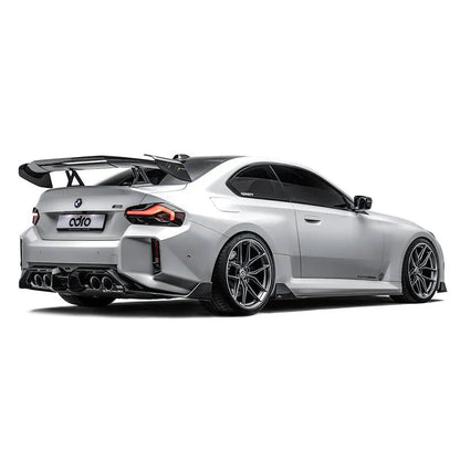 BMW M2 G87 Pre - Preg Carbon Fibre AT - R3 Swan Neck Rear Wing by Adro (2023+) - | Rear Wings | FD Racing