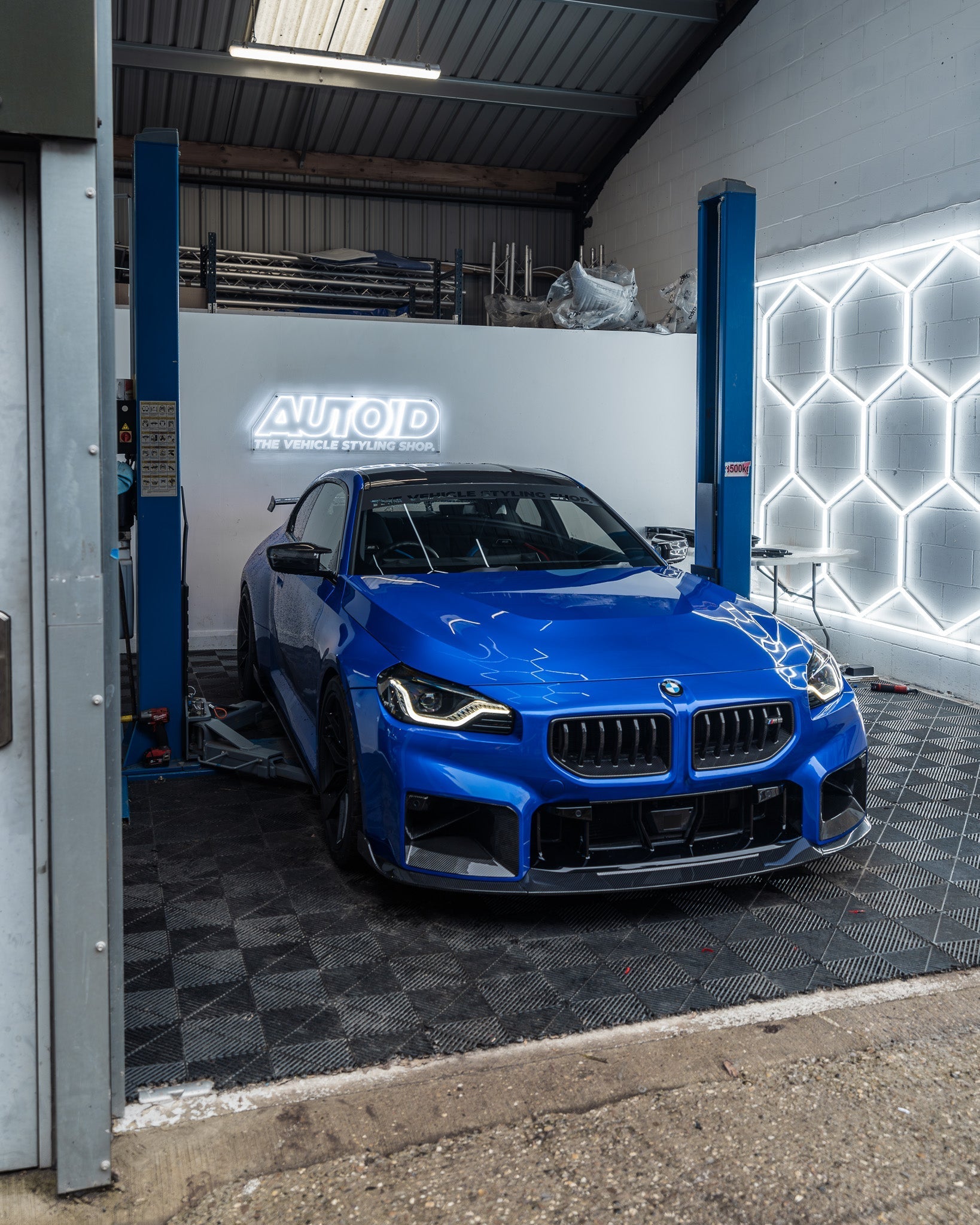 Adro Pre-Preg Carbon Fibre Front Grilles for BMW M2 G87 (2023+)