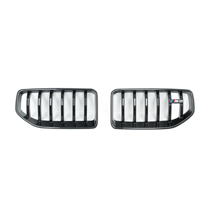 Adro Pre-Preg Carbon Fibre Front Grilles for BMW M2 G87 (2023+)