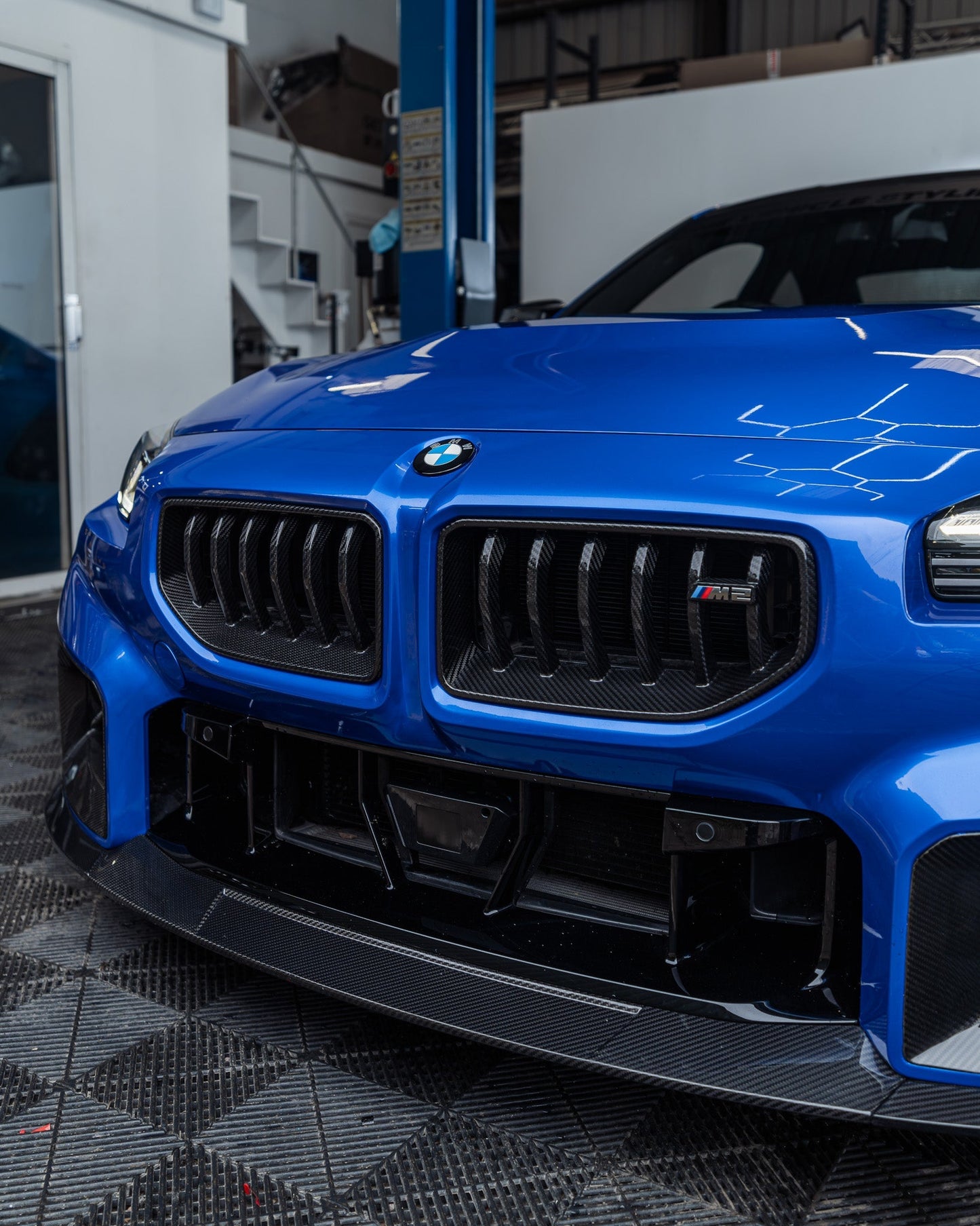 Adro Pre-Preg Carbon Fibre Front Grilles for BMW M2 G87 (2023+)