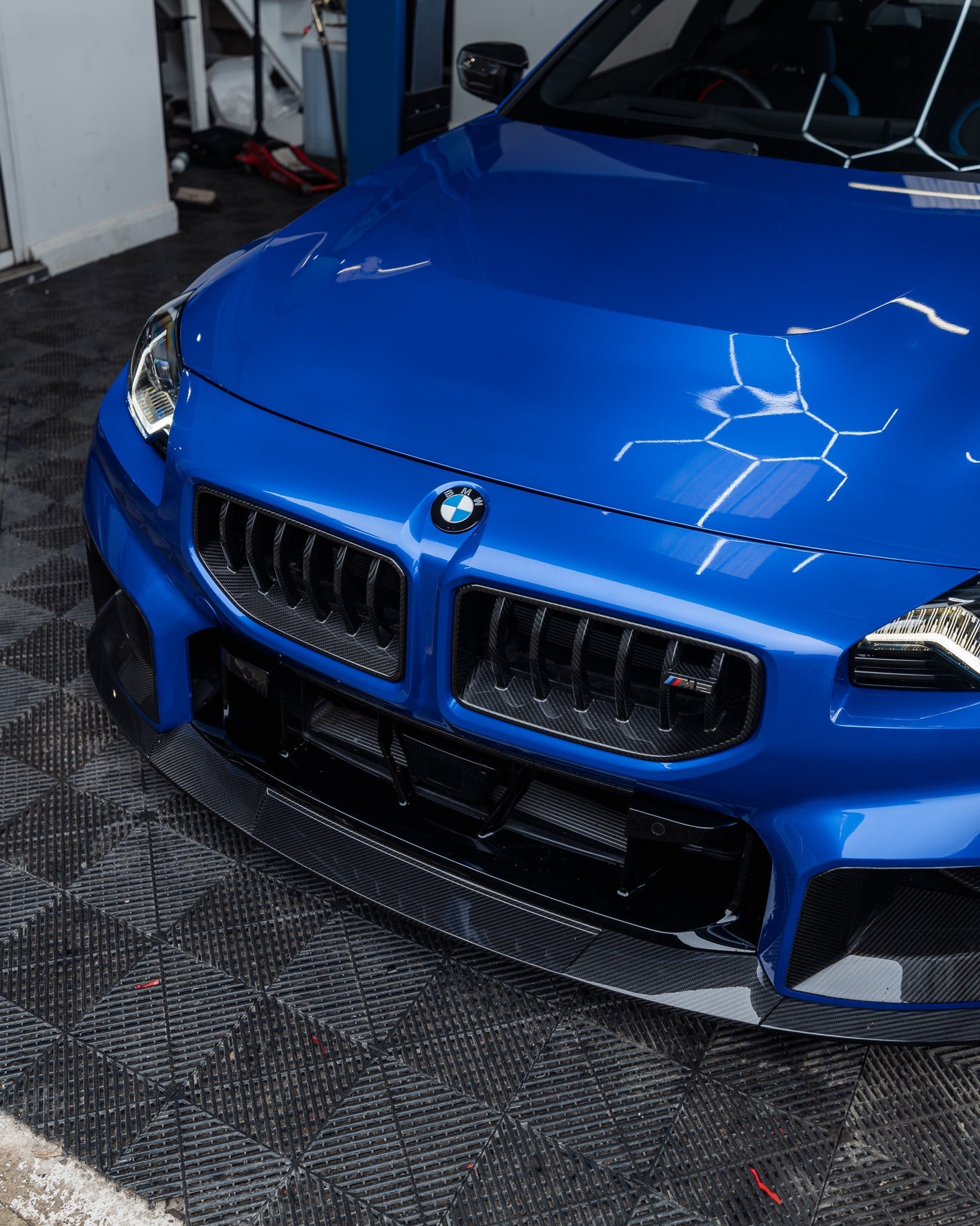 Adro Pre-Preg Carbon Fibre Front Grilles for BMW M2 G87 (2023+)