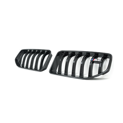 Adro Pre-Preg Carbon Fibre Front Grilles for BMW M2 G87 (2023+)
