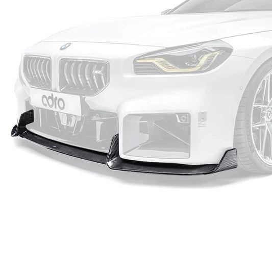 BMW M2 G87 Pre - Preg Carbon Fibre Front Splitter by Adro (2023+) - | Front Lips & Splitters | FD Racing
