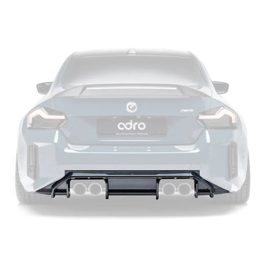 BMW M2 G87 Pre - Preg Carbon Fibre Rear Diffuser V2 by Adro (2023+) - | Rear Diffusers | FD Racing