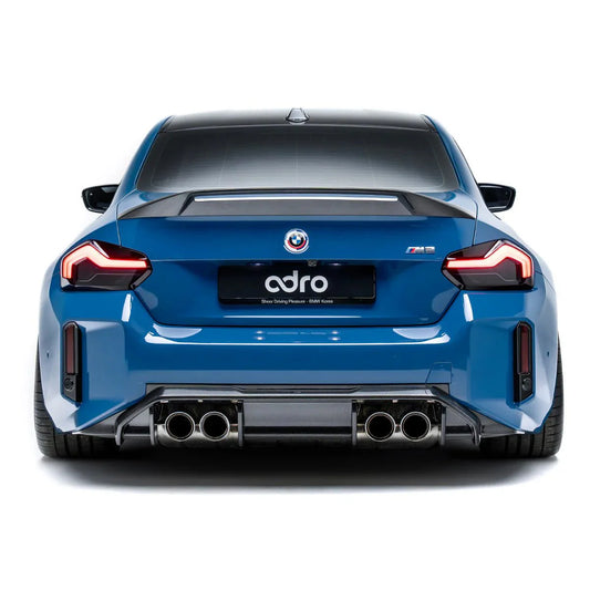 BMW M2 G87 Pre - Preg Carbon Fibre Rear Diffuser V2 by Adro (2023+) - | Rear Diffusers | FD Racing