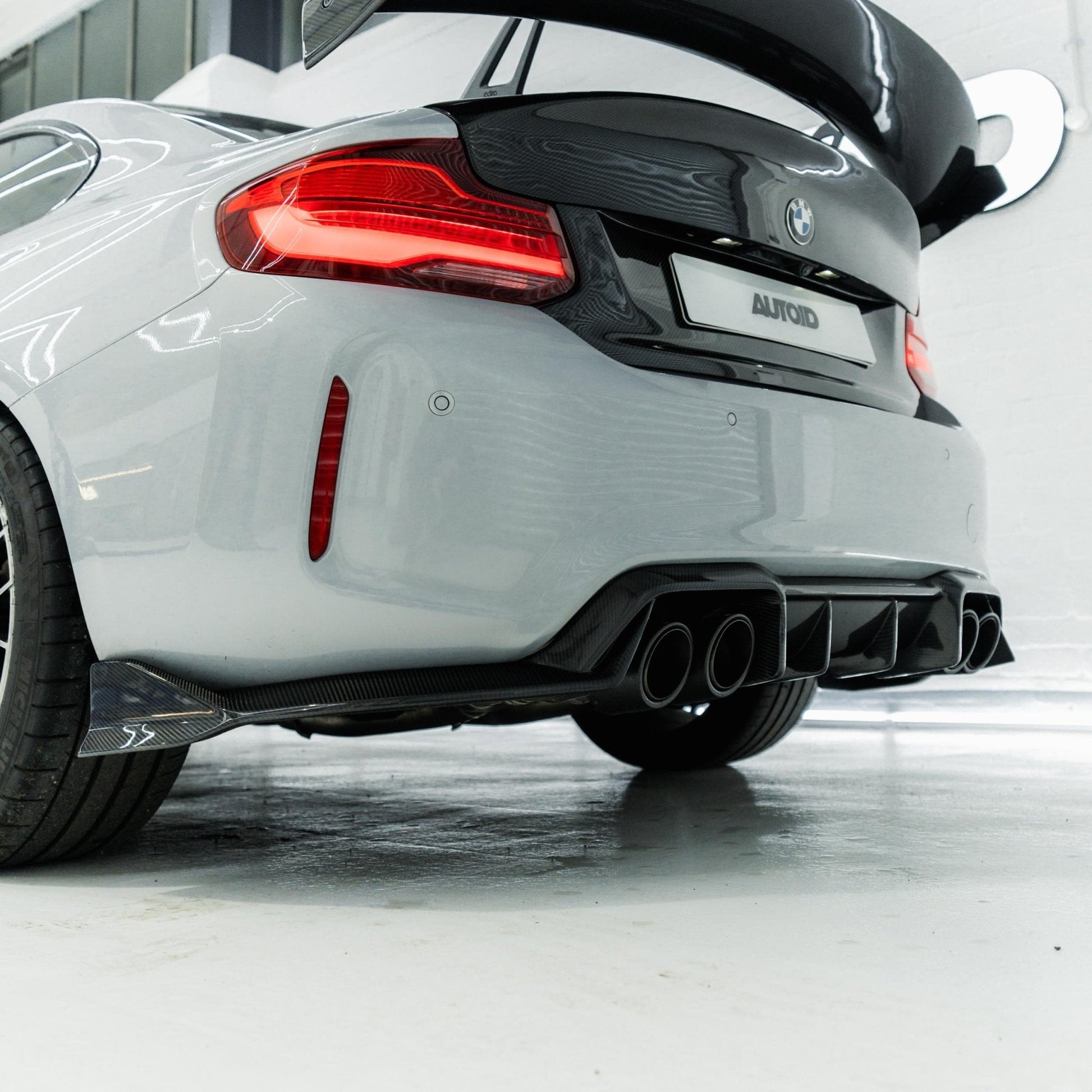 Adro Carbon Fibre Rear Diffuser for BMW M2 & M2 Comp F87 (2018-2021)