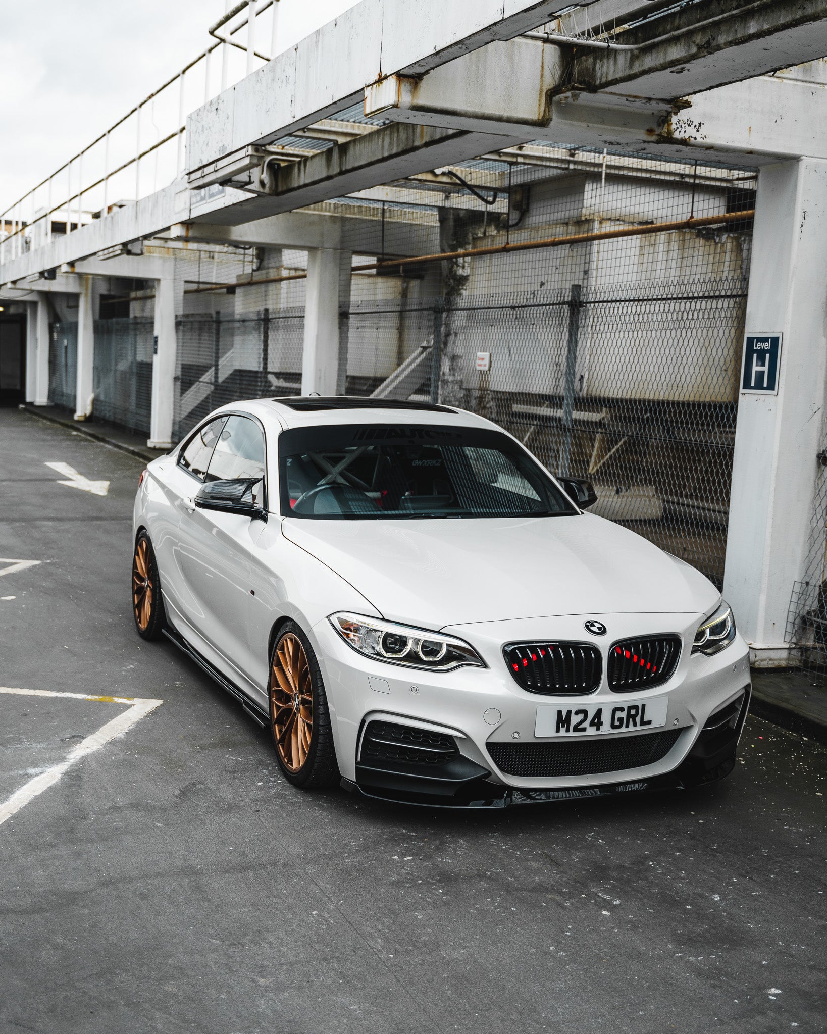 ZAERO EVO-1 Gloss Black Body Kit for BMW M235i & M240i F22 F23
