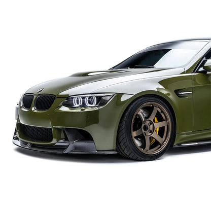 Adro Front Splitter BMW M3 E92 Wet Carbon Fibre Lip with High-Gloss